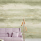 Aveline Green Wall Mural