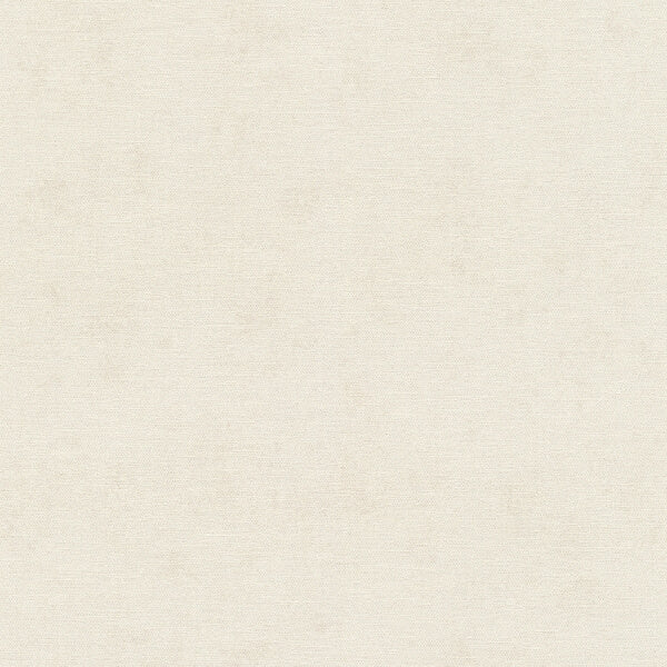 Cullen White Faux Linen Wallpaper