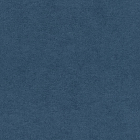 Cullen Navy Faux Linen Wallpaper