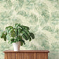 Sanne Green Palm Wallpaper