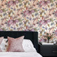 Liliana Plum Floral Wallpaper