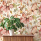 Liliana Pink Floral Wallpaper