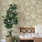 Izara Light Green Botanical Wallpaper