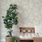 Izara Light Grey Botanical Wallpaper