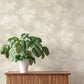Izara Light Grey Botanical Wallpaper