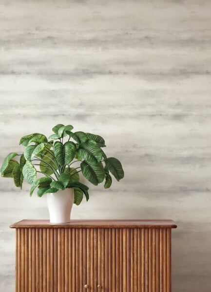 Ayla Grey Abstract Stripe Wallpaper