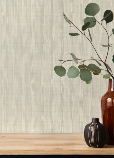 Naim Ivory Solid Texture Wallpaper