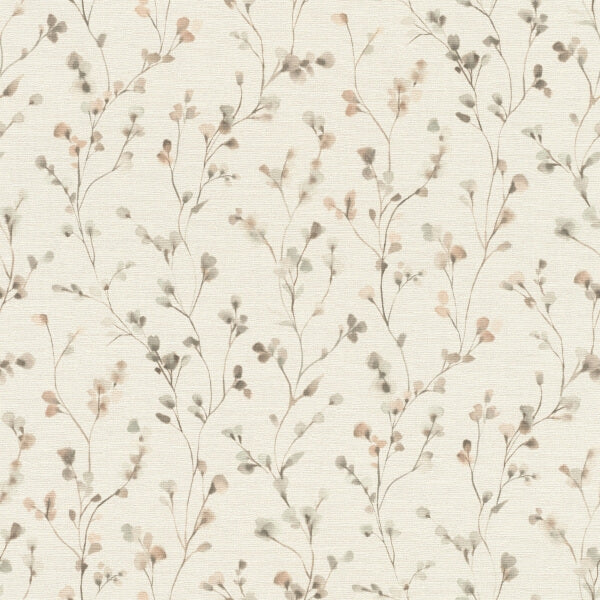 Romy Neutral Springtime Trail Wallpaper