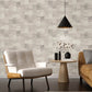 Ivo Grey Block Stripe Wallpaper