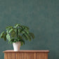 Anara Teal Geo Faux Grasscloth Wallpaper