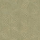 Anara Green Geo Faux Grasscloth Wallpaper