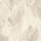 Melora Light Grey Leaf Wallpaper