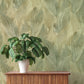Melora Green Leaf Wallpaper