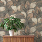 Evanthe Charcoal Vine Wallpaper