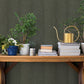 Ione Evergreen Textured Chevron Wallpaper
