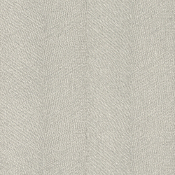 Ione Grey Textured Chevron Wallpaper
