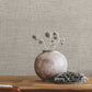 Leon Olive Faux Fabric Wallpaper