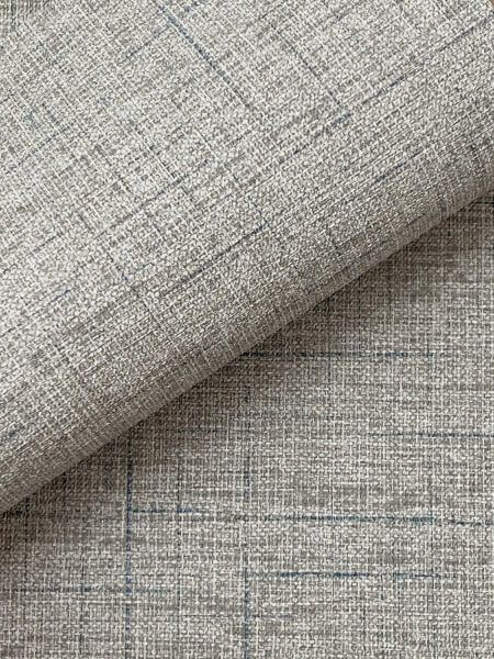 Leon Olive Faux Fabric Wallpaper