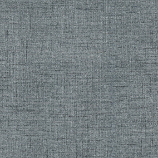 Leon Denim Faux Fabric Wallpaper