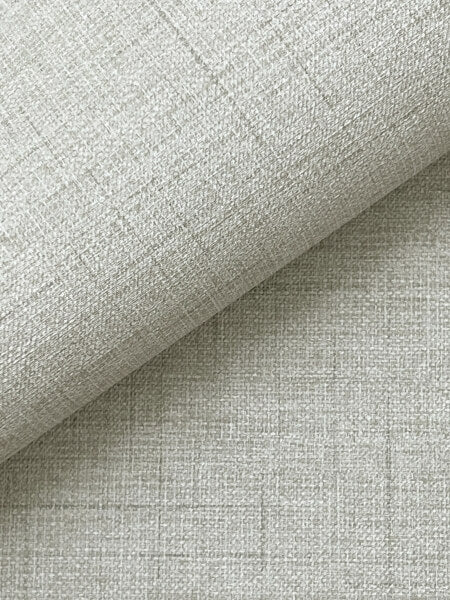 Leon Sage Faux Fabric Wallpaper