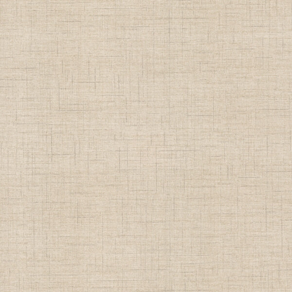 Leon Beige Faux Fabric Wallpaper