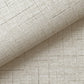 Leon Beige Faux Fabric Wallpaper
