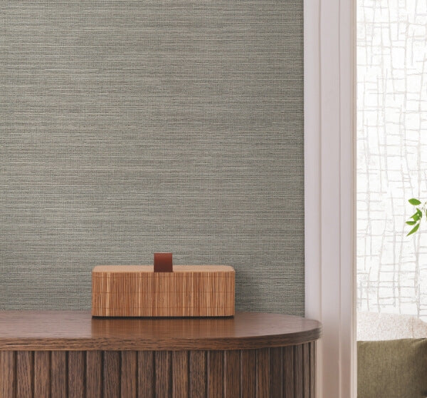 Rhett Green Striated Wallpaper