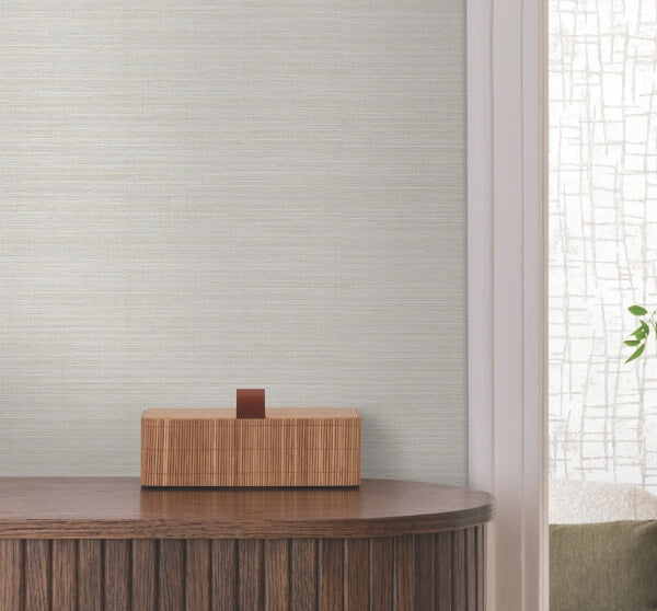 Rhett Neutral Striated Wallpaper