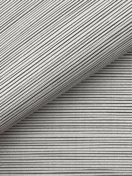 Lorn Off-White Faux Grasscloth Wallpaper