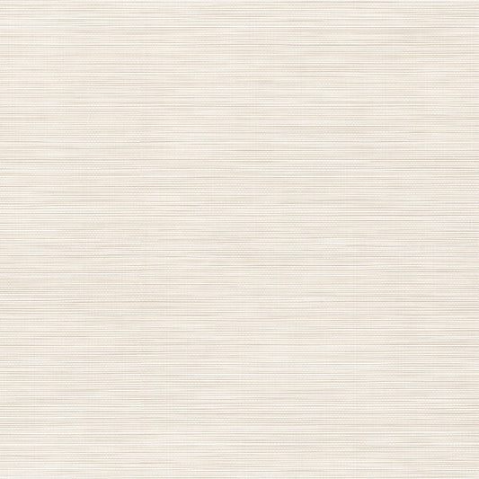 Lorn Cream Faux Grasscloth Wallpaper
