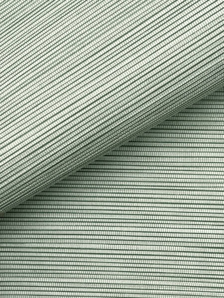 Lorn Green Faux Grasscloth Wallpaper