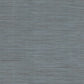 Lorn Blue Faux Grasscloth Wallpaper