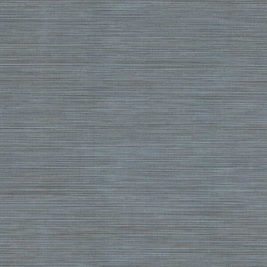 Lorn Blue Faux Grasscloth Wallpaper
