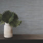 Lorn Blue Faux Grasscloth Wallpaper