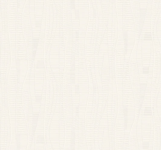 Amir White Embossed Wallpaper