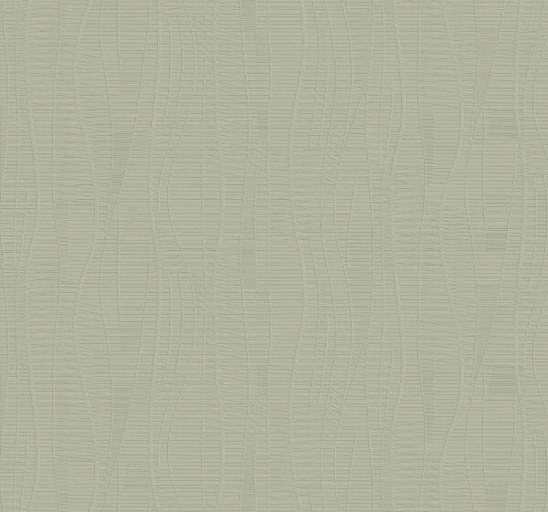 Amir Light Green Embossed Wallpaper
