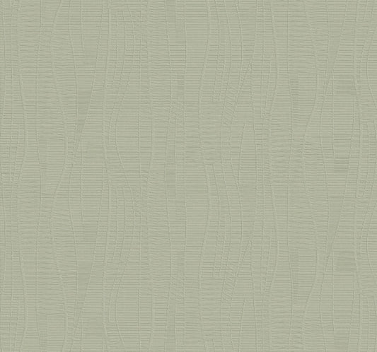Amir Light Green Embossed Wallpaper