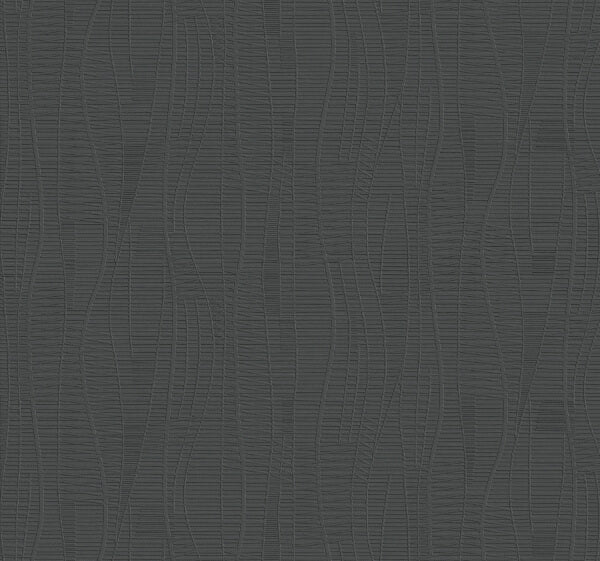 Amir Black Embossed Wallpaper