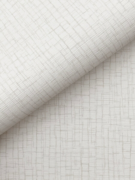 Aden White Linear Abstract Wallpaper