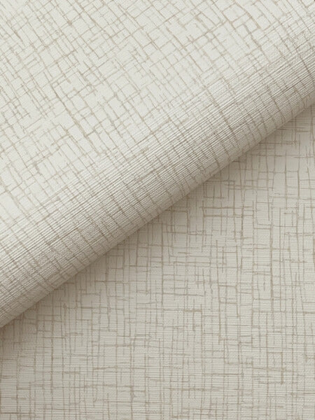 Aden Beige Linear Abstract Wallpaper