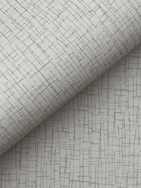 Aden Light Grey Linear Abstract Wallpaper