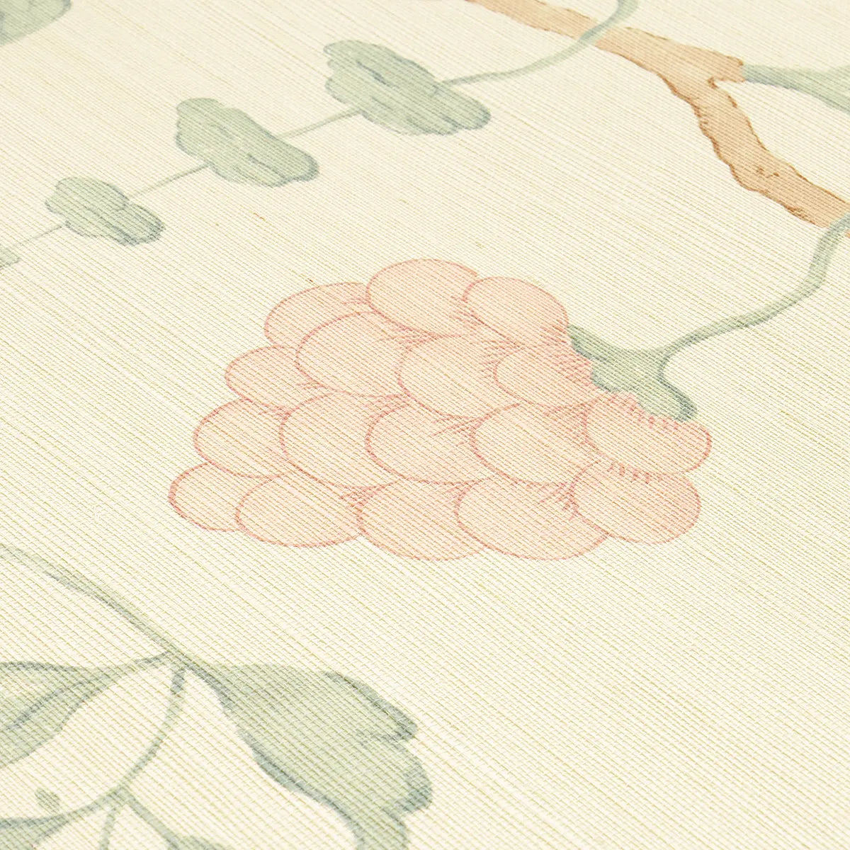 Wisteria Sisal - in teal & soft pink