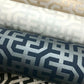 White/Silver Dynastic Wallpaper