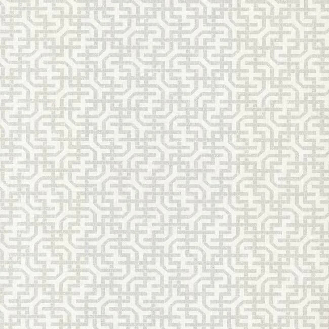 White/Silver Dynastic Wallpaper