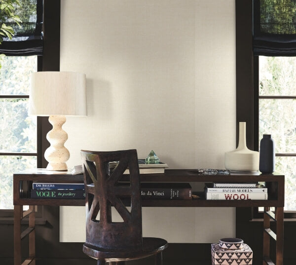 Woven Linen Cloud Wallpaper
