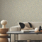 Ophidia Taupe Wallpaper