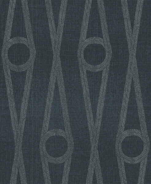 Henlein Indigo Wallpaper
