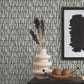 Thatched Black Wallpaper