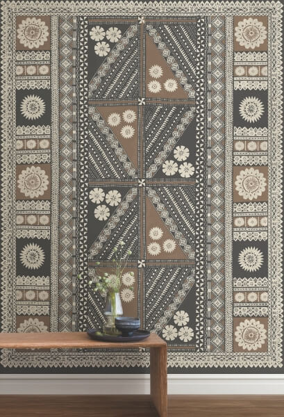 Tapa Sienna Wall Mural
