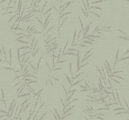 Allerton Bamboo Sage Wallpaper